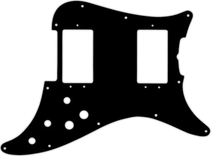 WD Custom Pickguard For Fender 1979-1982 Lead III #03 Black/White/Black