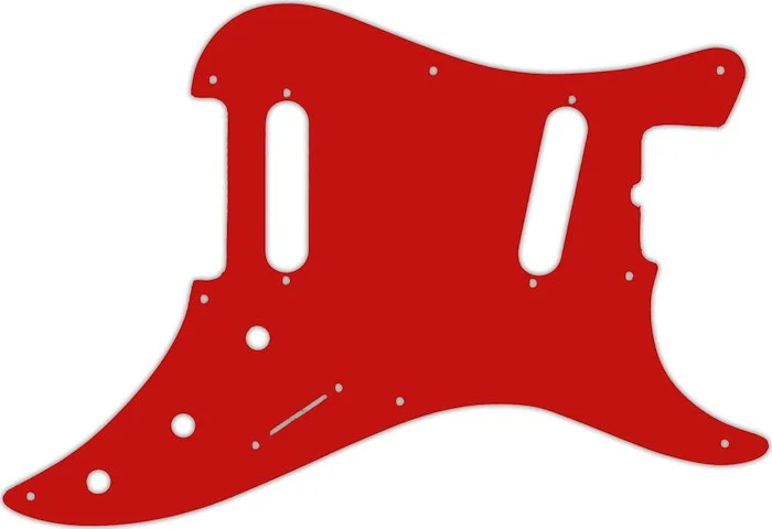WD Custom Pickguard For Fender 1981-1983 Original Bullet#07S Red Solid