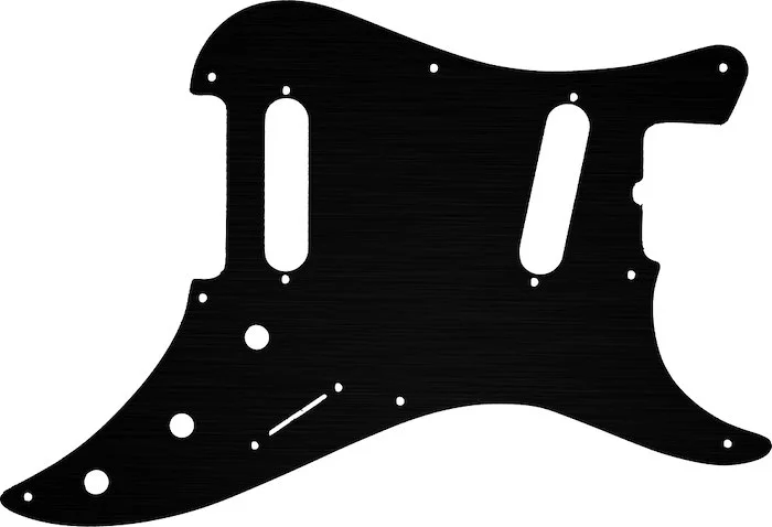 WD Custom Pickguard For Fender 1981-1983 Original Bullet#27T Simulated Black Anodized Thin