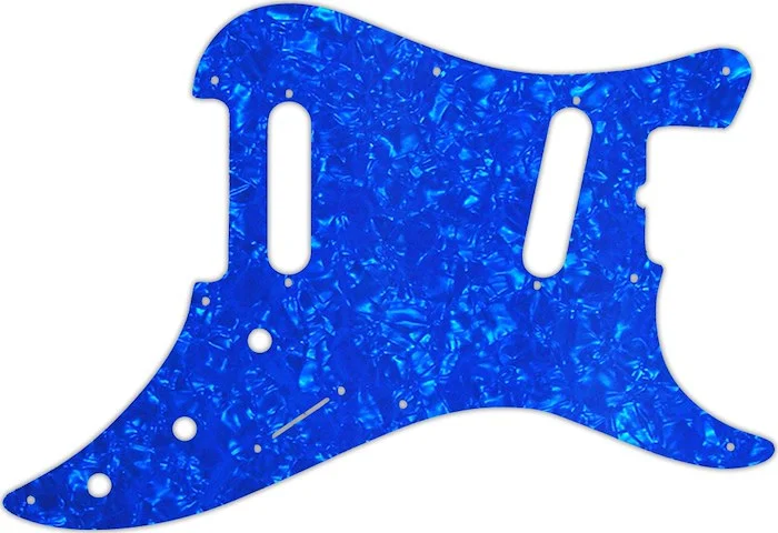 WD Custom Pickguard For Fender 1981-1983 Original Bullet#28BU Blue Pearl/White/Black/White