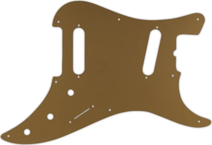 WD Custom Pickguard For Fender 1981-1983 Original Bullet#59 Gold/Clear/Gold