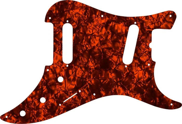 WD Custom Pickguard For Fender 1981-1983 Original Bullet#28OP Orange Pearl/Black/White/Black