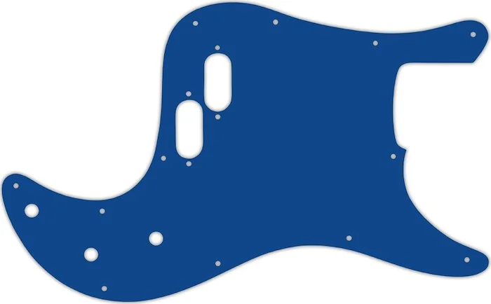 WD Custom Pickguard For Fender 1981-1985 Bullet Bass #08 Blue/White/Blue