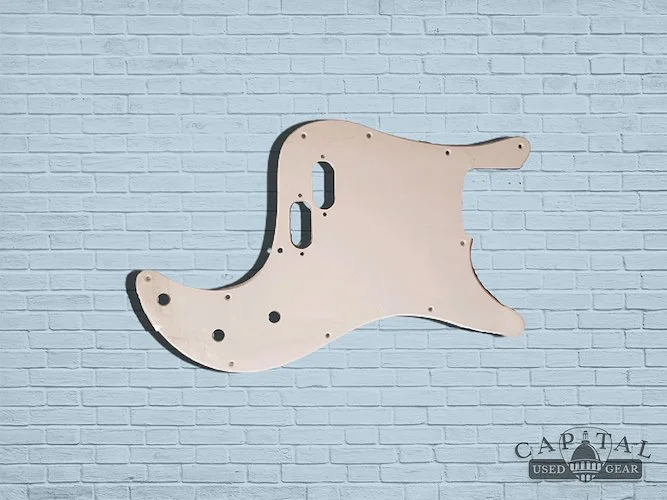 WD Custom Pickguard For Fender 1981-1985 Bullet Bass #02 White (Used)