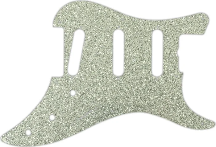 WD Custom Pickguard For Fender 1983 Bullet Deluxe S-3 #60SS Silver Sparkle Acrylic