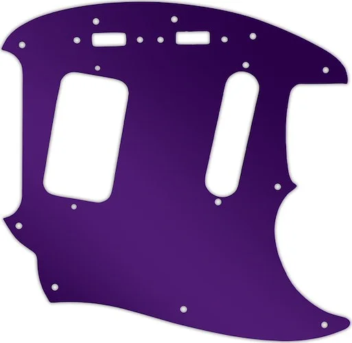 WD Custom Pickguard For Fender 1990's Jag-Stang #10PR Purple Mirror