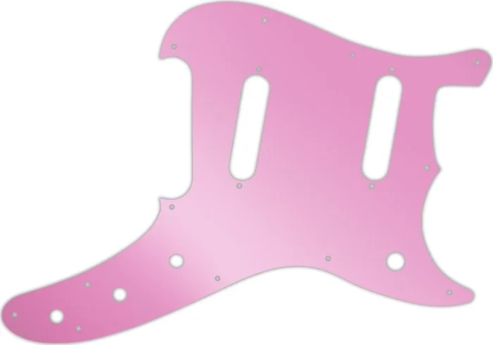 WD Custom Pickguard For Fender 1993-1996 Duo-Sonic Reissue #10P Pink Mirror