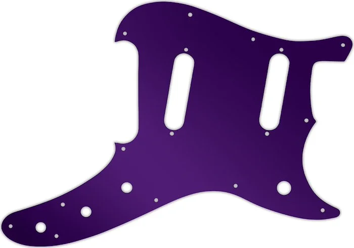WD Custom Pickguard For Fender 1993-1996 Duo-Sonic Reissue #10PR Purple Mirror
