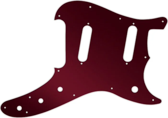 WD Custom Pickguard For Fender 1993-1996 Duo-Sonic Reissue #10R Red Mirror