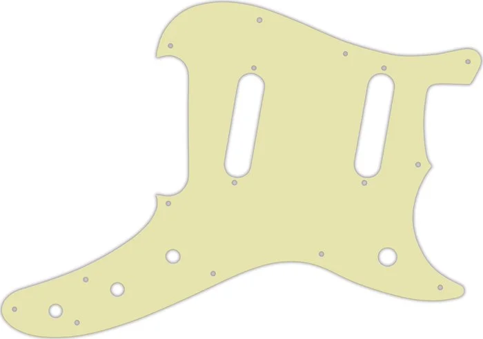 WD Custom Pickguard For Fender 1993-1996 Duo-Sonic Reissue #34S Mint Green Solid