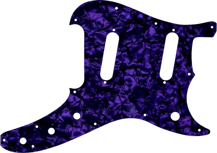 WD Custom Pickguard For Fender 1993-1996 Duo-Sonic Reissue #28PR Purple Pearl