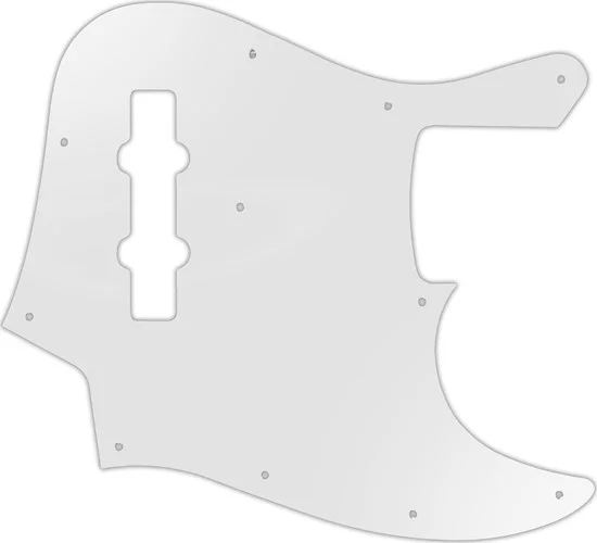 WD Custom Pickguard For Fender 1998-2009 Made In Japan Geddy Lee Limited Edition Jazz Bass #22 Trans