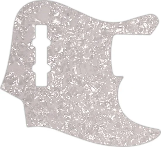 WD Custom Pickguard For Fender 1998-2009 Made In Japan Geddy Lee Limited Edition Jazz Bass #28 White