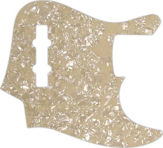 WD Custom Pickguard For Fender 1998-2009 Made In Japan Geddy Lee Limited Edition Jazz Bass #28C Crea