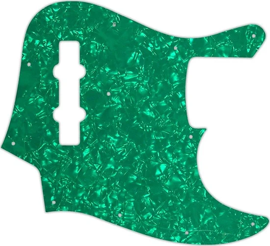 WD Custom Pickguard For Fender 1998-2009 Made In Japan Geddy Lee Limited Edition Jazz Bass #28GR Gre