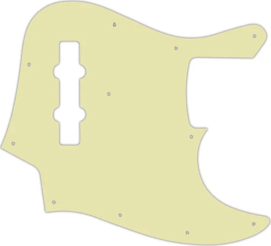 WD Custom Pickguard For Fender 1998-2009 Made In Japan Geddy Lee Limited Edition Jazz Bass #34T Mint
