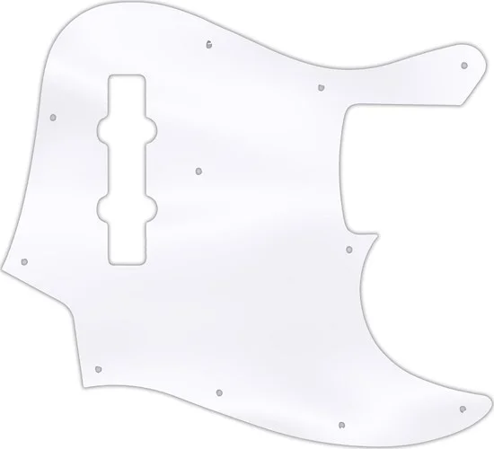WD Custom Pickguard For Fender 1998-2009 Made In Japan Geddy Lee Limited Edition Jazz Bass #45 Clear