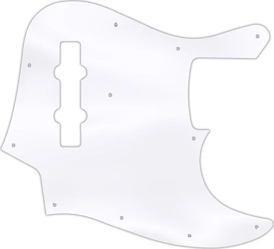 WD Custom Pickguard For Fender 1998-2009 Made In Japan Geddy Lee Limited Edition Jazz Bass #45T Clea
