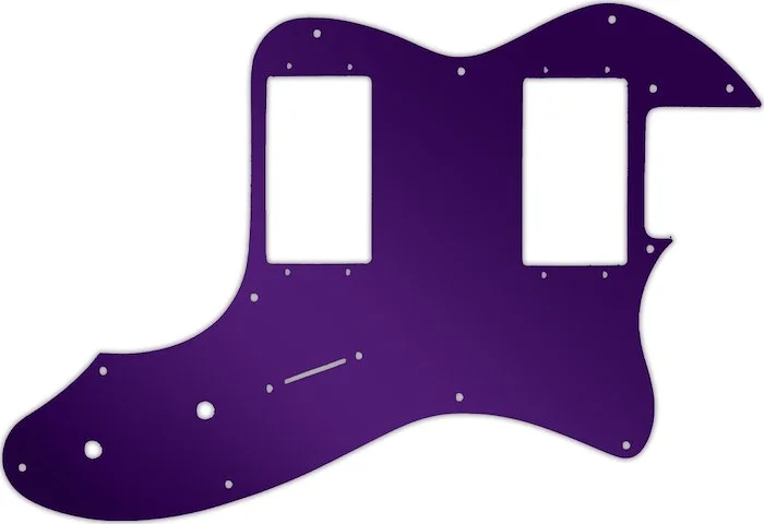 WD Custom Pickguard For Fender 1999 Made In Japan '72 Telecaster Thinline #10PR Purple Mirror