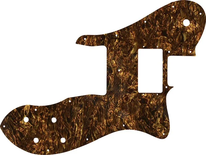 WD Custom Pickguard For Fender 1999-Present Made In Mexico Or 2012-2013 American Vintage '72 Telecaster Custom #28TBP Tortoise Brown Pearl