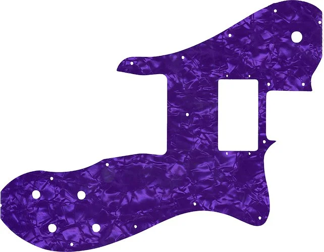 WD Custom Pickguard For Fender 1999-Present Made In Mexico Or 2012-2013 American Vintage '72 Telecaster Custom #28PRL Light Purple Pearl