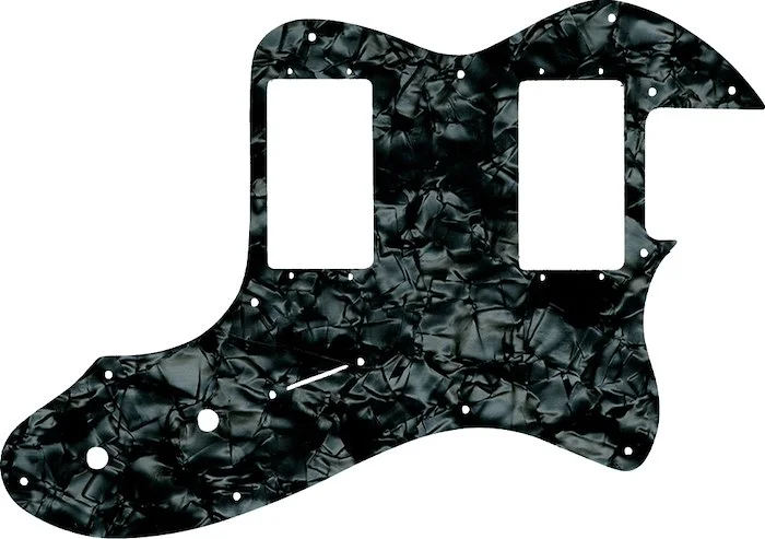 WD Custom Pickguard For Fender 1999-Present Made In Mexico Or 2012-2013 American Vintage '72 Telecaster Thinline #28JBK Jet Black Pearl