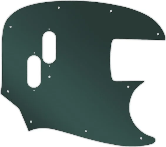 WD Custom Pickguard For Fender 2002-Present Made In Japan Mustang Bass Reissue #10S Smoke Mirror