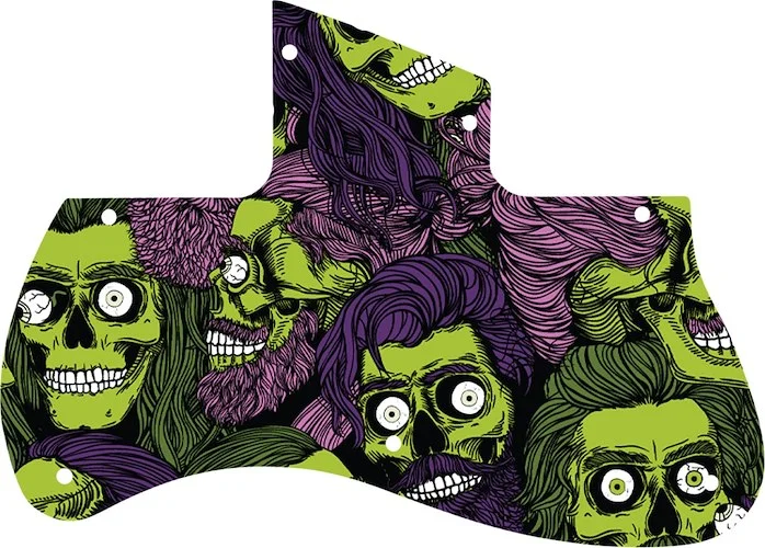 WD Custom Pickguard For Fender 2002 Toronado #GHA02 Zombeard Graphic