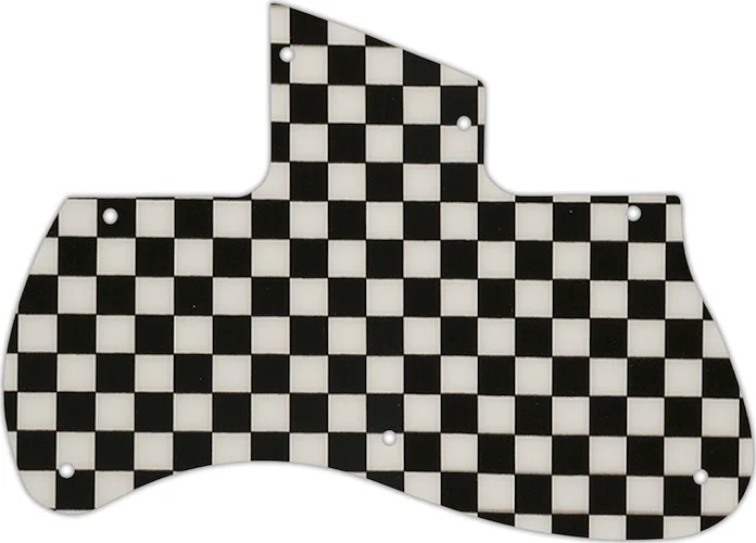 WD Custom Pickguard For Fender 2002 Toronado #CK01 Checkerboard Graphic