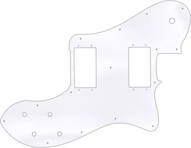 WD Custom Pickguard For Fender 2004-Present Made In Mexico '72 Telecaster Deluxe #45 Clear Acrylic