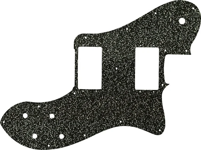 WD Custom Pickguard For Fender 2004-Present Made In Mexico '72 Telecaster Deluxe #60BS Black Sparkle 