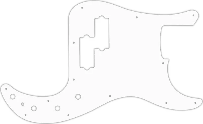 WD Custom Pickguard For Fender 2005-Present Made In Mexico Deluxe Active Special Precision Bass #02M