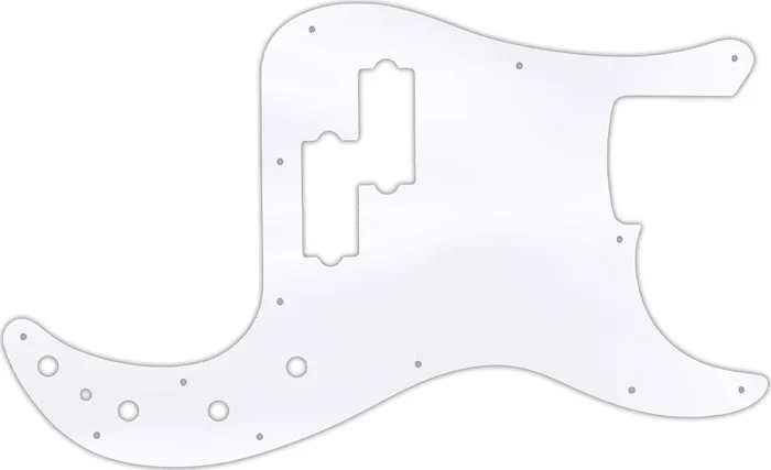 WD Custom Pickguard For Fender 2005-Present Made In Mexico Deluxe Active Special Precision Bass #45 