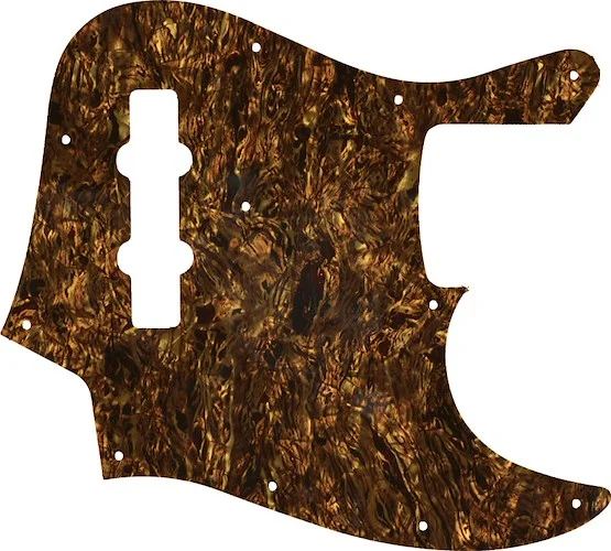 WD Custom Pickguard For Fender 2010-2012 Made In Japan Geddy Lee Limited Edition Jazz Bass #28TBP Tortoise Brown Pearl