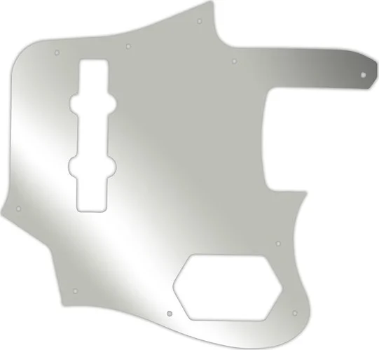 WD Custom Pickguard For Fender 2012-2013 Made In Japan Deluxe Jaguar Bass #10 Mirror