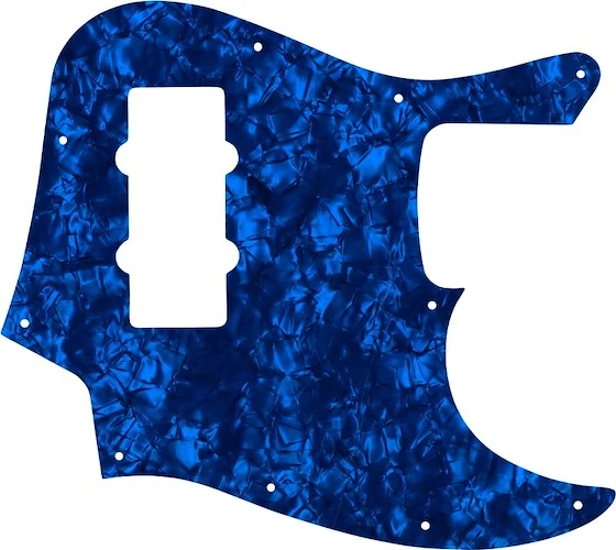 WD Custom Pickguard For Fender 2012-2013 Made In China Modern Player Jazz Bass #28DBP Dark Blue Pearl/Black/White/Black