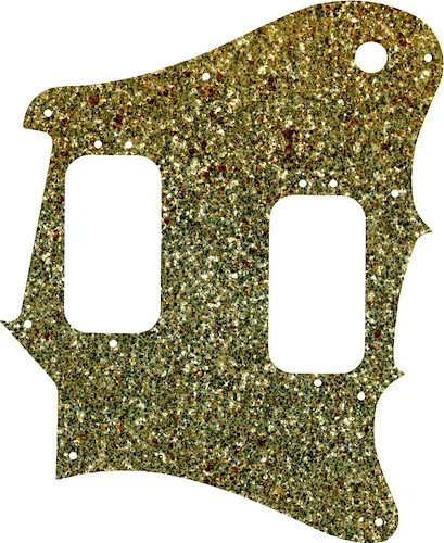 WD Custom Pickguard For Fender 2012-2013 Made In Mexico Pawn Shop Super-Sonic #60GS Gold Sparkle 