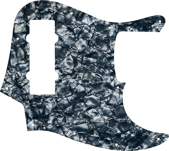 WD Custom Pickguard For Fender 2012-2013 Made In China 5 String Modern Player Jazz Bass V #28SG Silver Grey Pearl