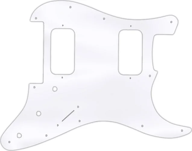 WD Custom Pickguard For Fender 2012-Present Made In Mexico Blacktop Stratocaster HH Floyd Rose #45 C