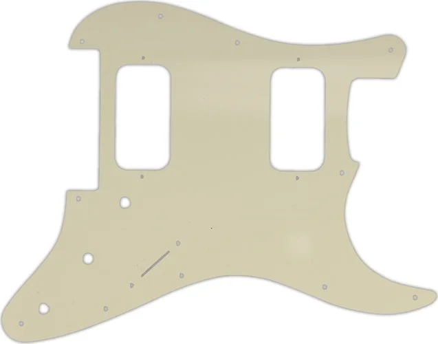 WD Custom Pickguard For Fender 2012-Present Made In Mexico Blacktop Stratocaster HH Floyd Rose #55 P