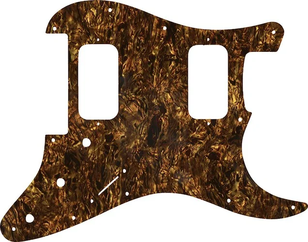 WD Custom Pickguard For Fender 2012-Present Made In Mexico Blacktop Stratocaster HH Floyd Rose #28TBP Tortoise Brown Pearl