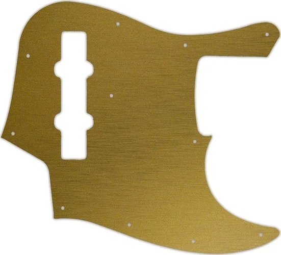 WD Custom Pickguard For Fender 2013 Made In Japan JB62SS Smart Scale Jazz Bass #14 Simulated Brushed