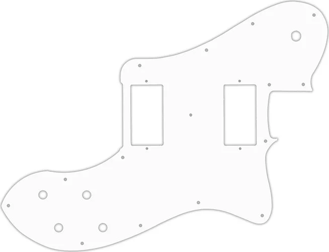 WD Custom Pickguard For Fender 2013-Present Chris Shiflett Telecaster Deluxe #02M White Matte