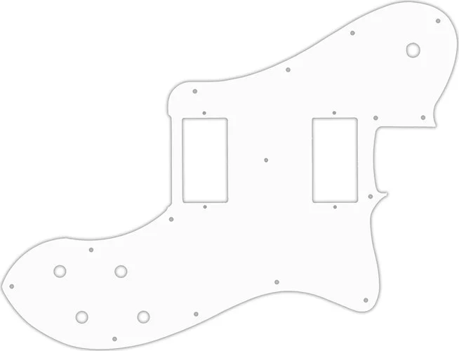 WD Custom Pickguard For Fender 2013-Present Chris Shiflett Telecaster Deluxe #04 White/Black/White
