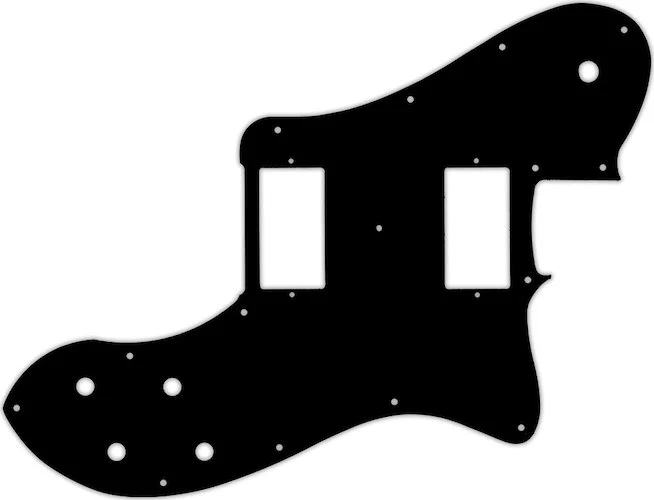WD Custom Pickguard For Fender 2013-Present Chris Shiflett Telecaster Deluxe #09 Black/White/Black/W