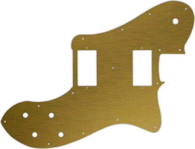 WD Custom Pickguard For Fender 2013-Present Chris Shiflett Telecaster Deluxe #14 Simulated Brushed G