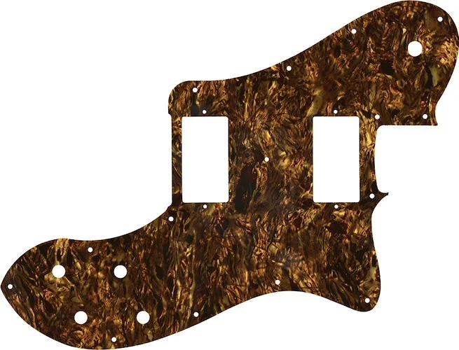 WD Custom Pickguard For Fender 2013-Present Chris Shiflett Telecaster Deluxe #28TBP Tortoise Brown Pearl