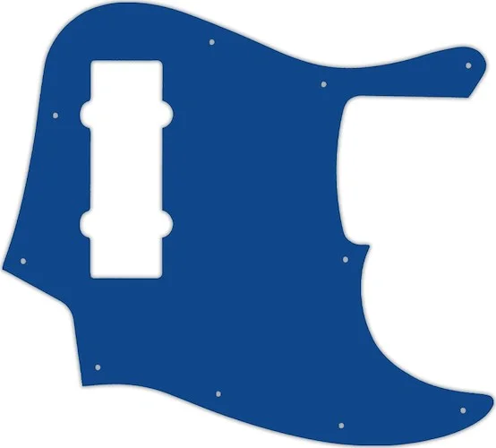 WD Custom Pickguard For Fender 2014 Made In China 5 String Modern Player Jazz Bass V Satin #08 Blue/