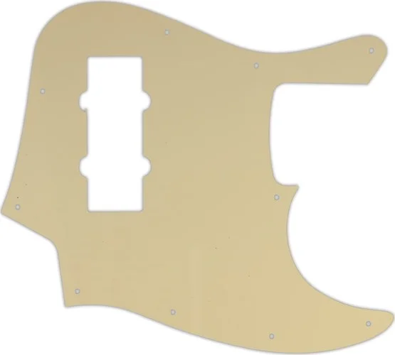 WD Custom Pickguard For Fender 2014 Made In China Modern Player Jazz Bass Satin #06B Cream/Black/Cre