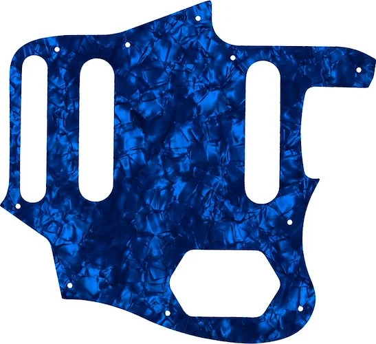 WD Custom Pickguard For Fender 2015-2018 Made In Mexico Classic Series 60s Jaguar Lacquer #28DBP Dark Blue Pearl/Black/White/Black